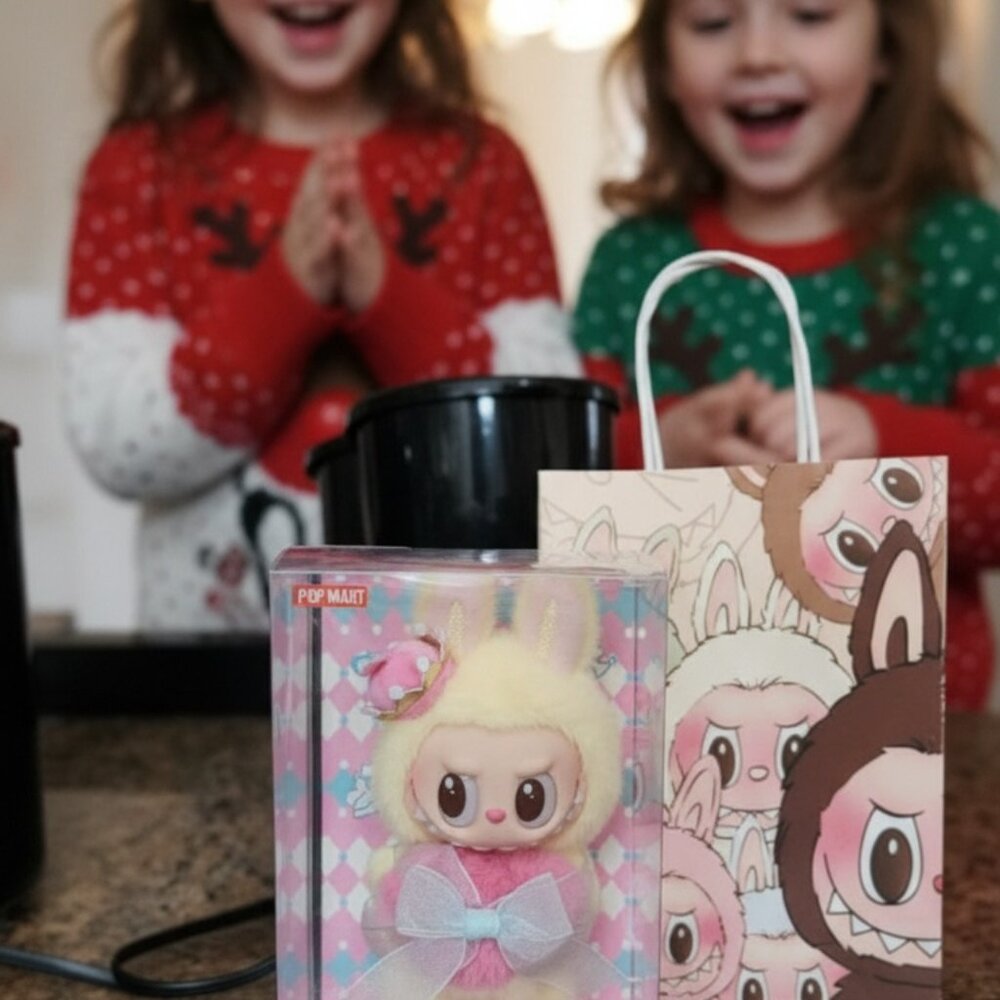 POP MART Labubu “Let’s Checkmate” Bunny Plush Doll Includes bag - Picture 6 of 6